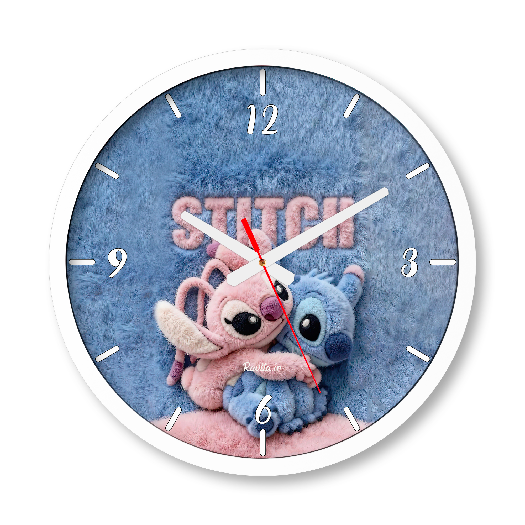 ساعت دیواری بزرگ راویتا طرح استیج - Stitch کد 3730 ساعت دیواری بزرگ راویتا طرح استیج - Stitch کد 3730