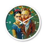 ساعت دیواری بزرگ راویتا طرح فریدا کالو - Frida Kahlo کد 3745 ساعت دیواری بزرگ راویتا طرح فریدا کالو - Frida Kahlo کد 3745