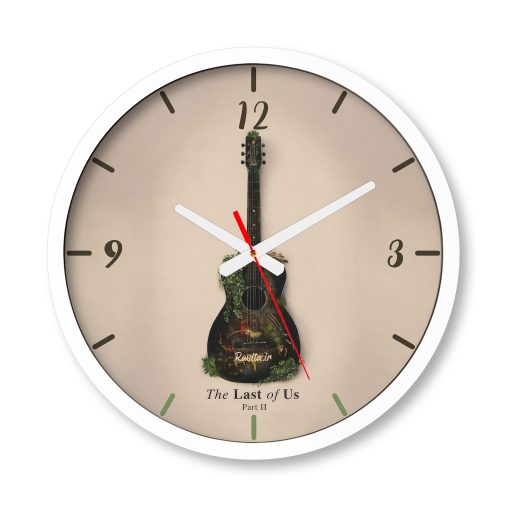 ساعت دیواری بزرگ راویتا طرح گیتار - guitar کد 3763