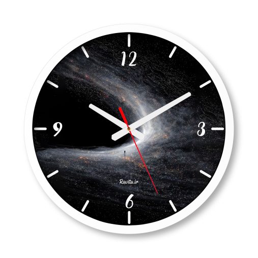 ساعت دیواری بزرگ راویتا طرح کهکشانی - galaxy کد 3767