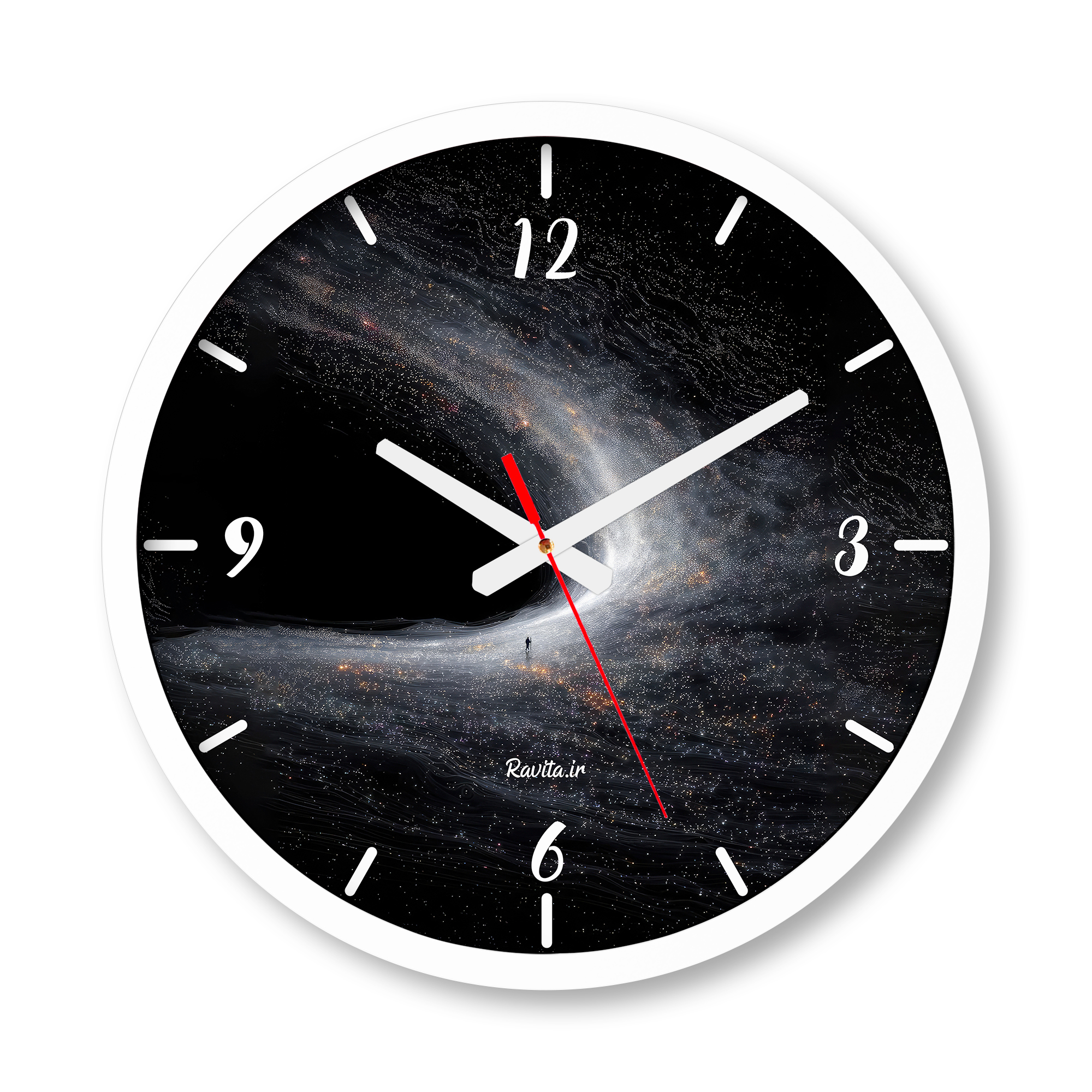 ساعت دیواری بزرگ راویتا طرح کهکشانی - galaxy کد 3767 ساعت دیواری بزرگ راویتا طرح کهکشانی - galaxy کد 3767