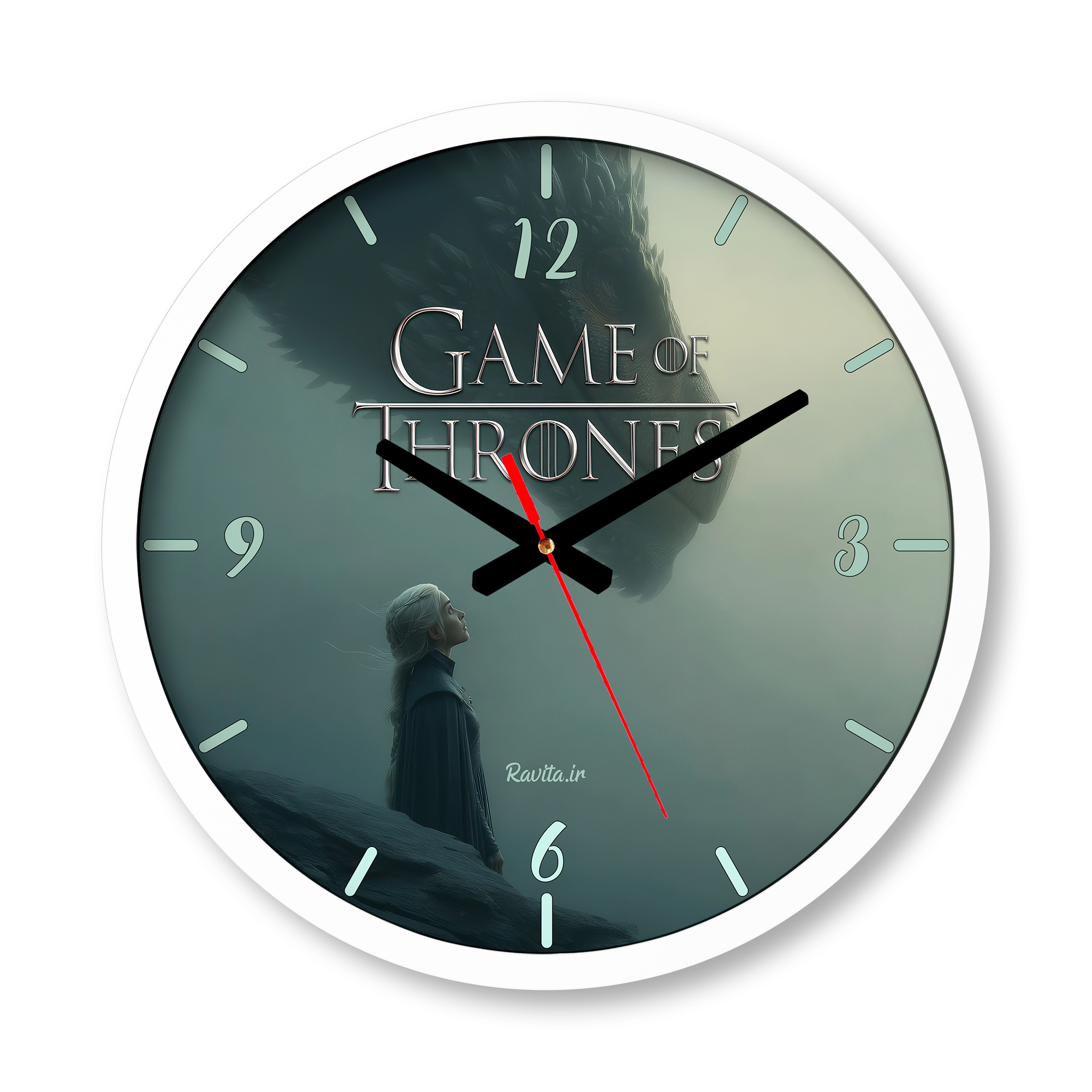 ساعت دیواری بزرگ راویتا طرح بازی تخت و جمشید - Game of Thrones کد 3770 ساعت دیواری بزرگ راویتا طرح بازی تخت و جمشید - Game of Thrones کد 3770