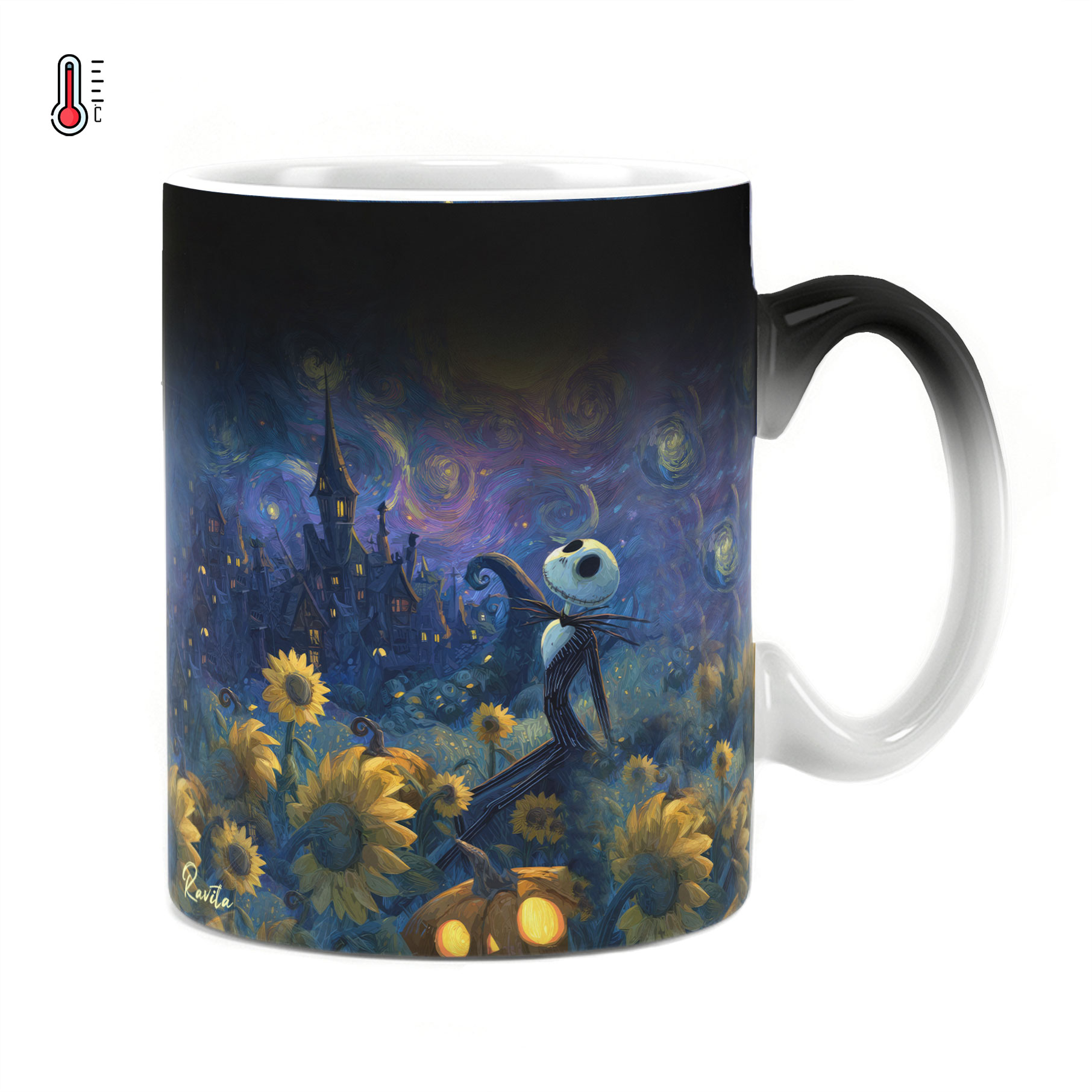 ماگ حرارتی راویتا طرح نقاشی سبک ون گوک – van gogh کد 3837 ماگ حرارتی راویتا طرح نقاشی سبک ون گوک – van gogh کد 3837
