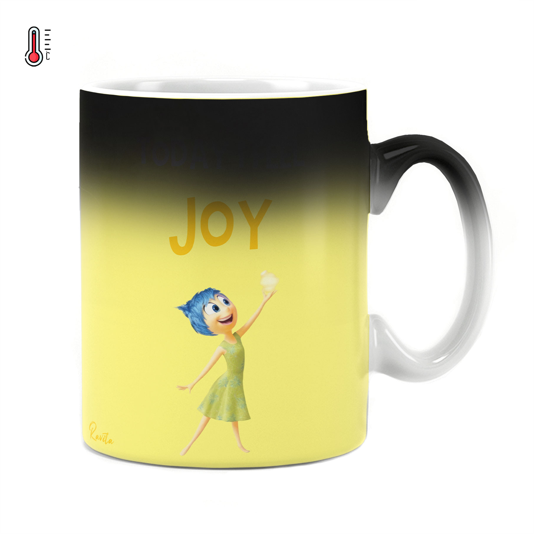 ماگ حرارتی راویتا طرح احساسات کارتون درون و بیرون - Inside out کد 3842 ماگ حرارتی راویتا طرح احساسات کارتون درون و بیرون - Inside out کد 3842