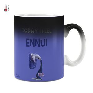 ساعت دیواری بزرگ راویتا طرح احساسات کارتون درون و بیرون - Inside out کد 3846