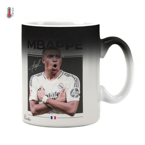 ماگ حرارتی راویتا طرح امباپه - Mbappe کد 3750