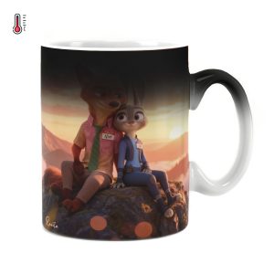 تابلو تکی راویتا طرح زوتوپیا عاشقانه دونفره - Zootopia کد 3758 تابلو تکی راویتا طرح زوتوپیا عاشقانه دونفره - Zootopia کد 3758