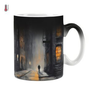 ساعت دیواری بزرگ راویتا طرح مردی تنها در شب - Alone کد 3828