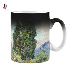 ساعت دیواری بزرگ راویتا طرح نقاشی سبک ون گوک – van gogh کد 3830