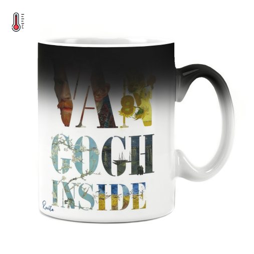 ماگ حرارتی راویتا طرح نقاشی سبک ون گوک – van gogh کد 3831