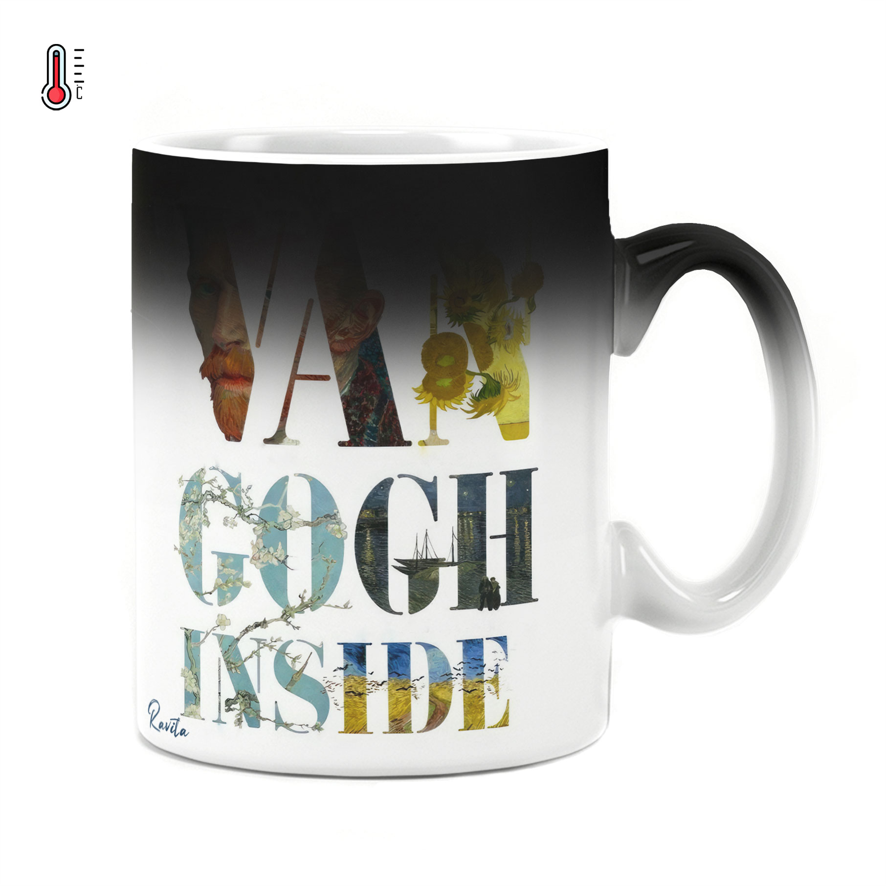 ماگ حرارتی راویتا طرح نقاشی سبک ون گوک – van gogh کد 3831 ماگ حرارتی راویتا طرح نقاشی سبک ون گوک – van gogh کد 3831