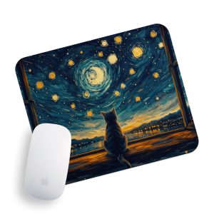 ساعت دیواری بزرگ راویتا طرح گربه به سبک ون گوک - Van Gogh کد 3836 ساعت دیواری بزرگ راویتا طرح گربه به سبک ون گوک - Van Gogh کد 3836