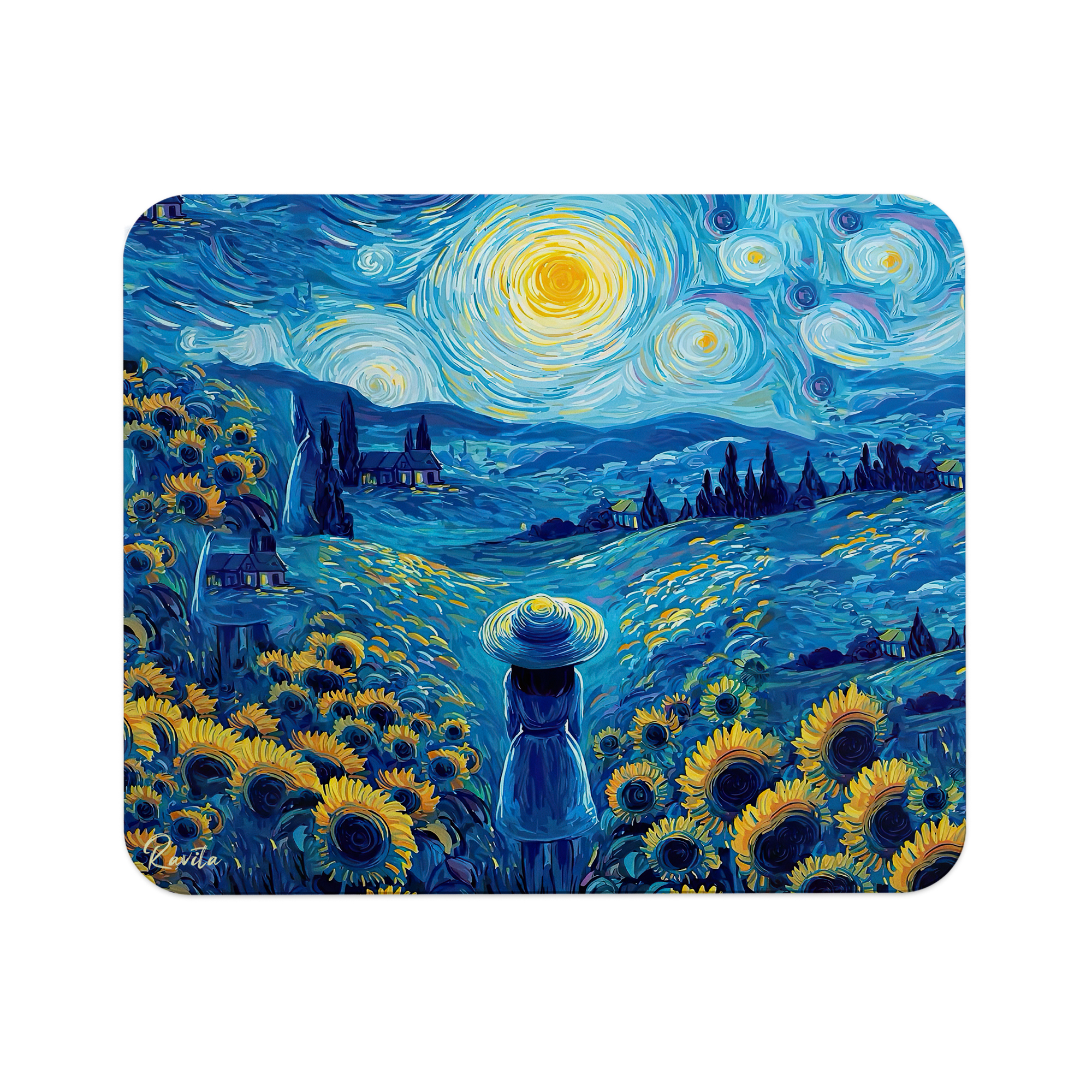 پدماوس راویتا طرح دختری در مزرعه به سبک ون گوک - Van Gogh کد 3832 پدماوس راویتا طرح دختری در مزرعه به سبک ون گوک - Van Gogh کد 3832