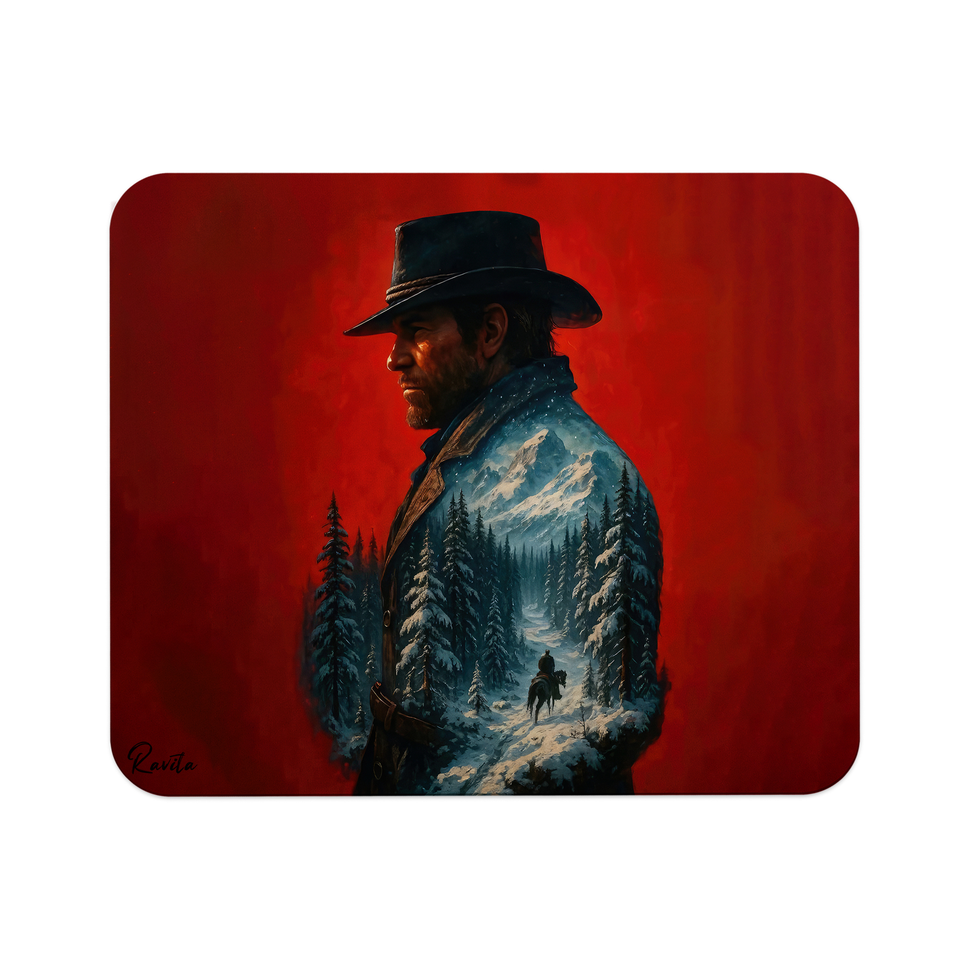 پدماوس راویتا طرح رد دد - Red Dead کد 3766 پدماوس راویتا طرح رد دد - Red Dead کد 3766