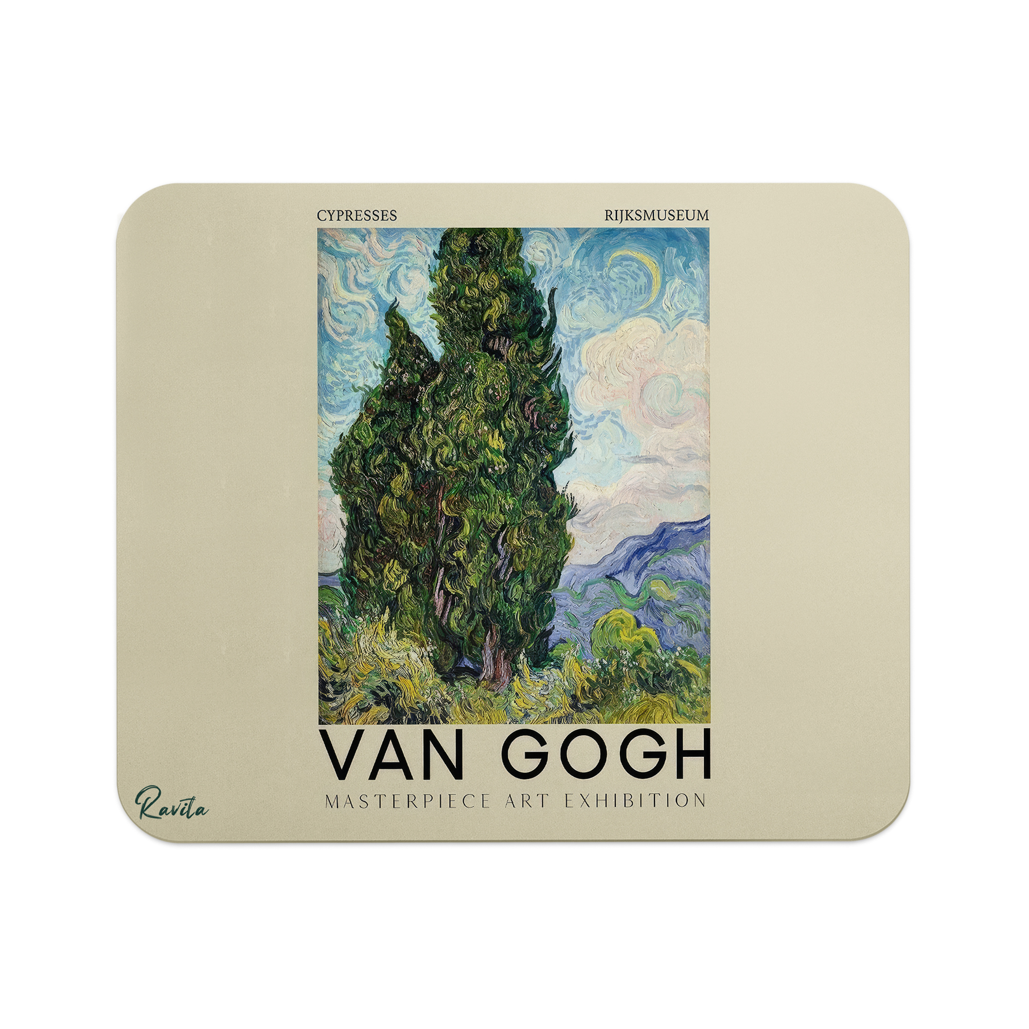 پدماوس راویتا طرح نقاشی سبک ون گوک – van gogh کد 3830 پدماوس راویتا طرح نقاشی سبک ون گوک – van gogh کد 3830