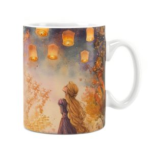 ساعت دیواری بزرگ راویتا طرح راپونزل - Rapunzel کد 3835