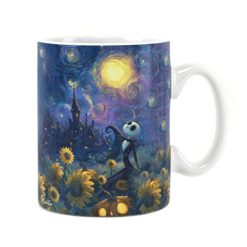 ماگ راویتا طرح نقاشی سبک ون گوک – van gogh کد 3837