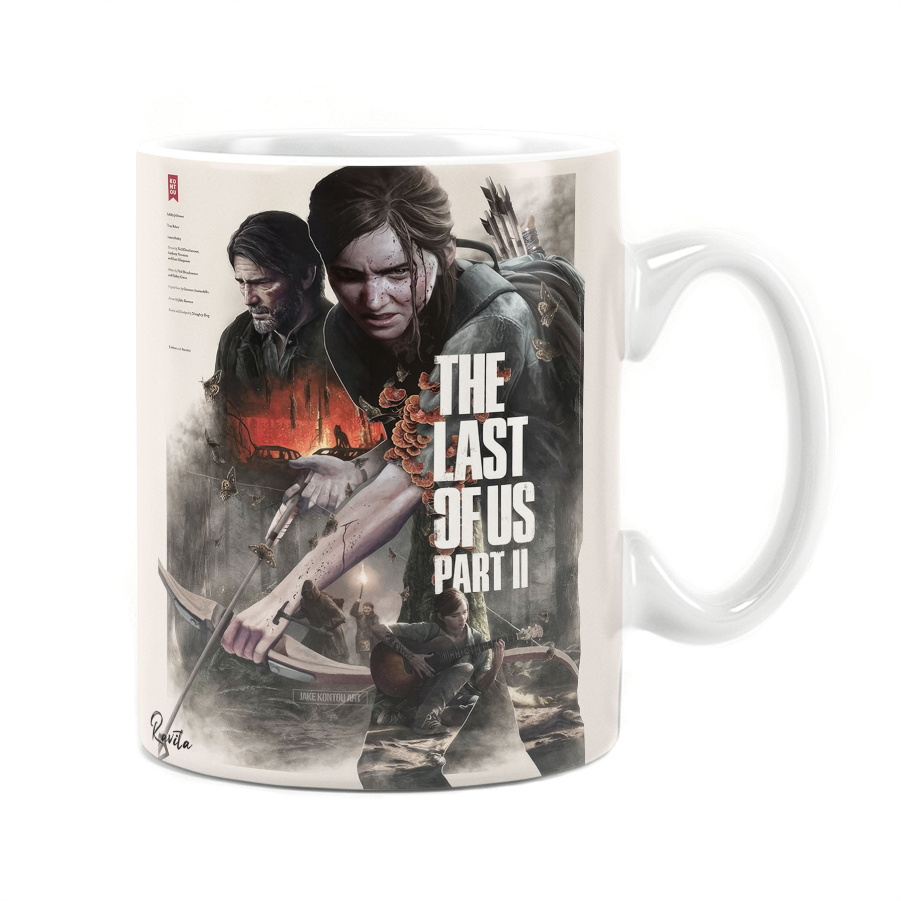 ماگ راویتا طرح لست اف اس 2 - Last Of us کد 3729 ماگ راویتا طرح لست اف اس 2 - Last Of us کد 3729