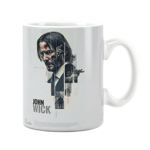 ماگ راویتا طرح جان ویک - John wick کد 3741