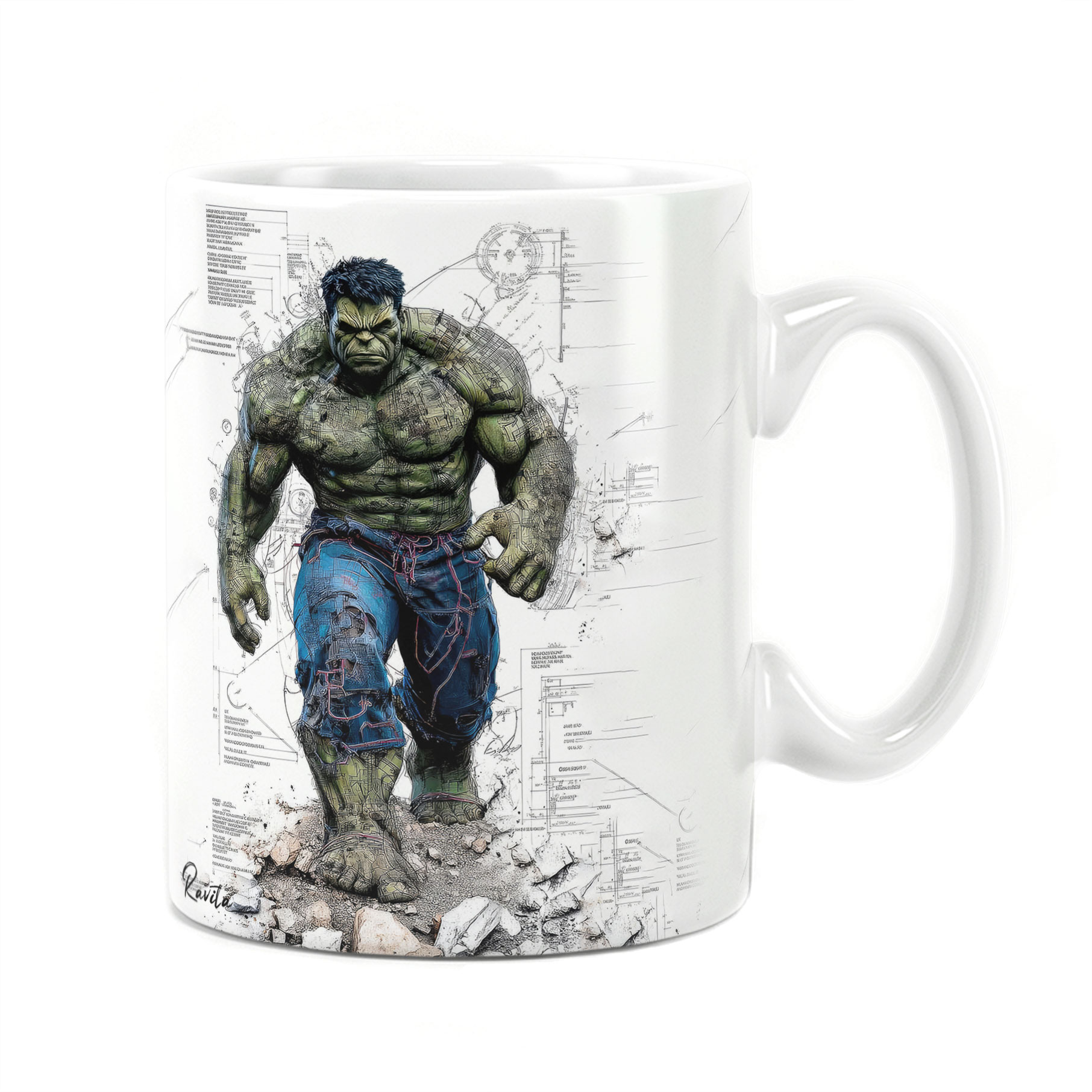 ماگ راویتا طرح مارول - Marvel کد 3755 ماگ راویتا طرح مارول - Marvel کد 3755