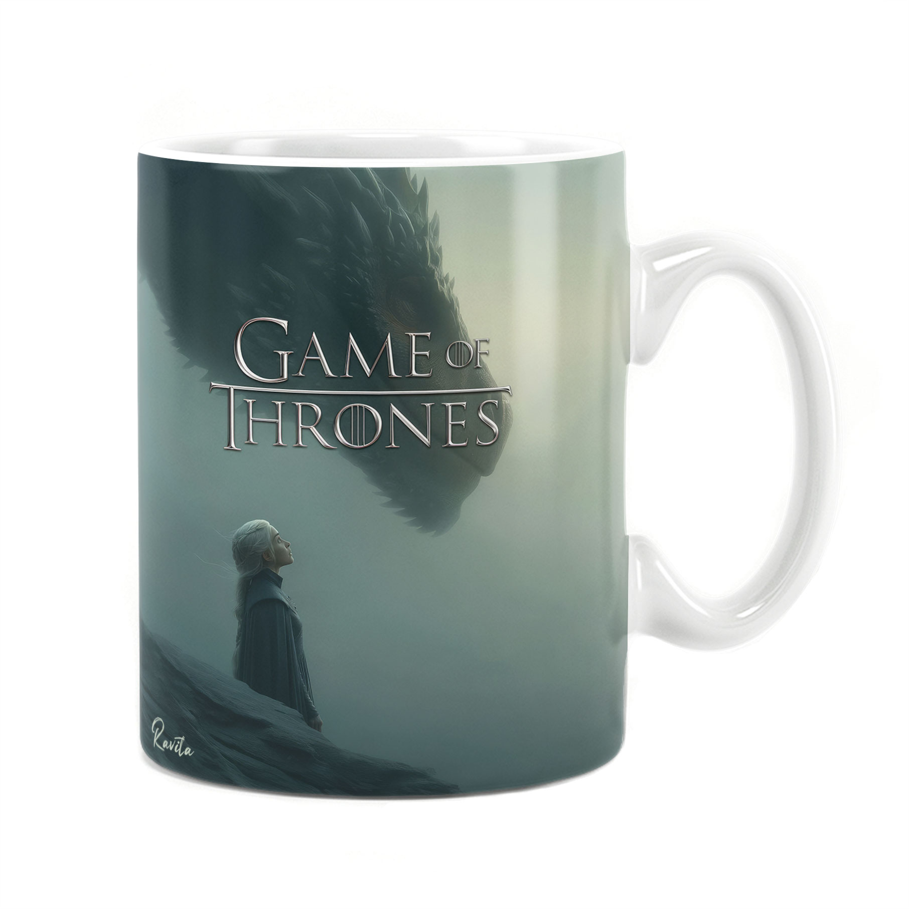 ماگ حرارتی راویتا طرح بازی تخت و جمشید - Game of Thrones کد 3770 ماگ حرارتی راویتا طرح بازی تخت و جمشید - Game of Thrones کد 3770