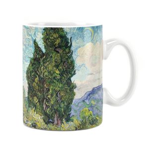ساعت دیواری بزرگ راویتا طرح نقاشی سبک ون گوک – van gogh کد 3830