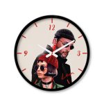 ساعت دیواری رومیزی دیواری راویتا طرح لئون - leon کد 3739