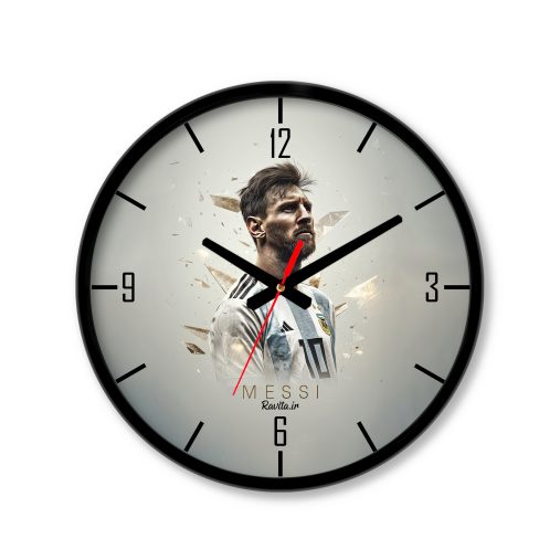 ساعت رومیزی دیواری راویتا طرح مسی - Messi کد 3749