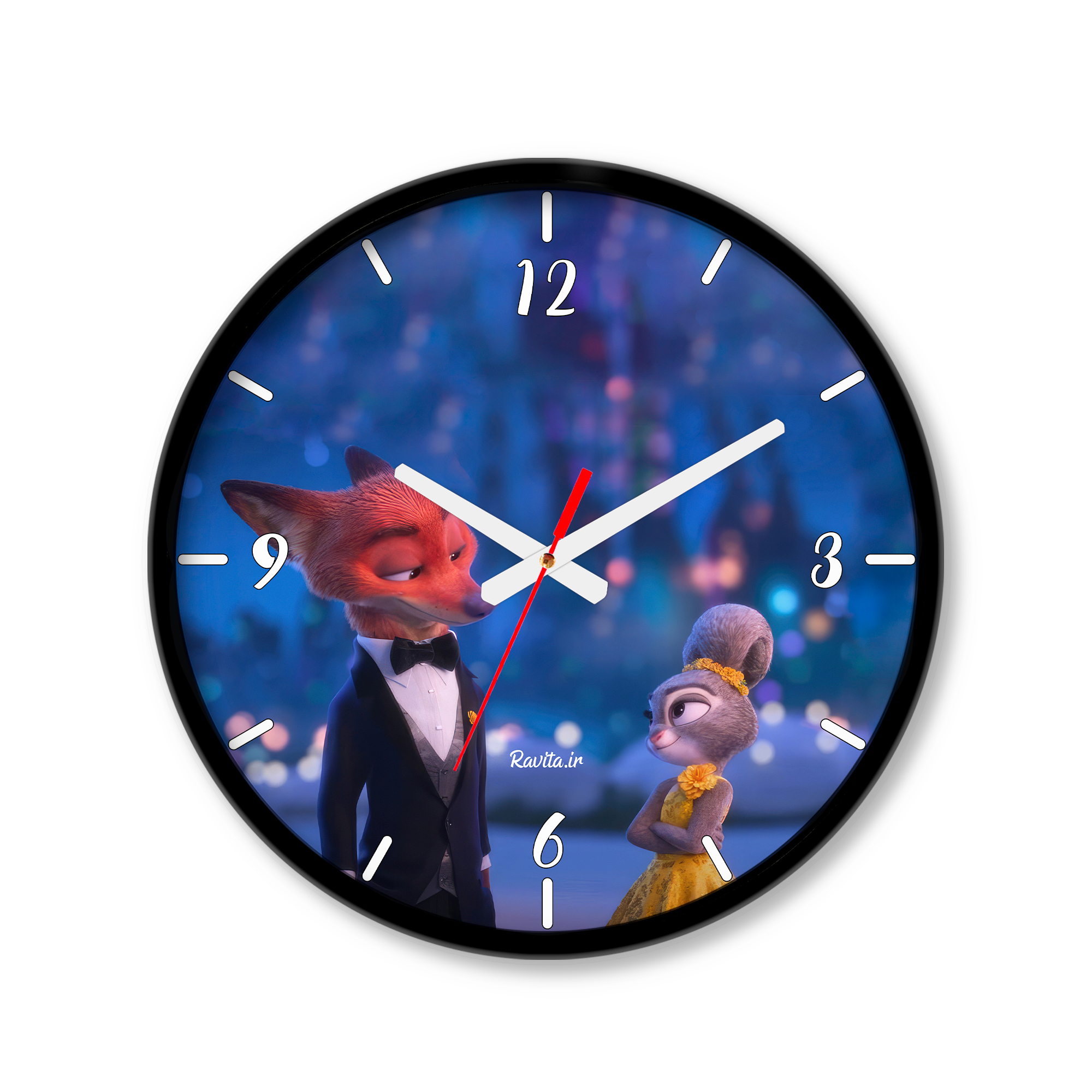 ساعت رومیزی دیواری راویتا طرح زوتوپیا - Zootopia کد 3754 ساعت رومیزی دیواری راویتا طرح زوتوپیا - Zootopia کد 3754