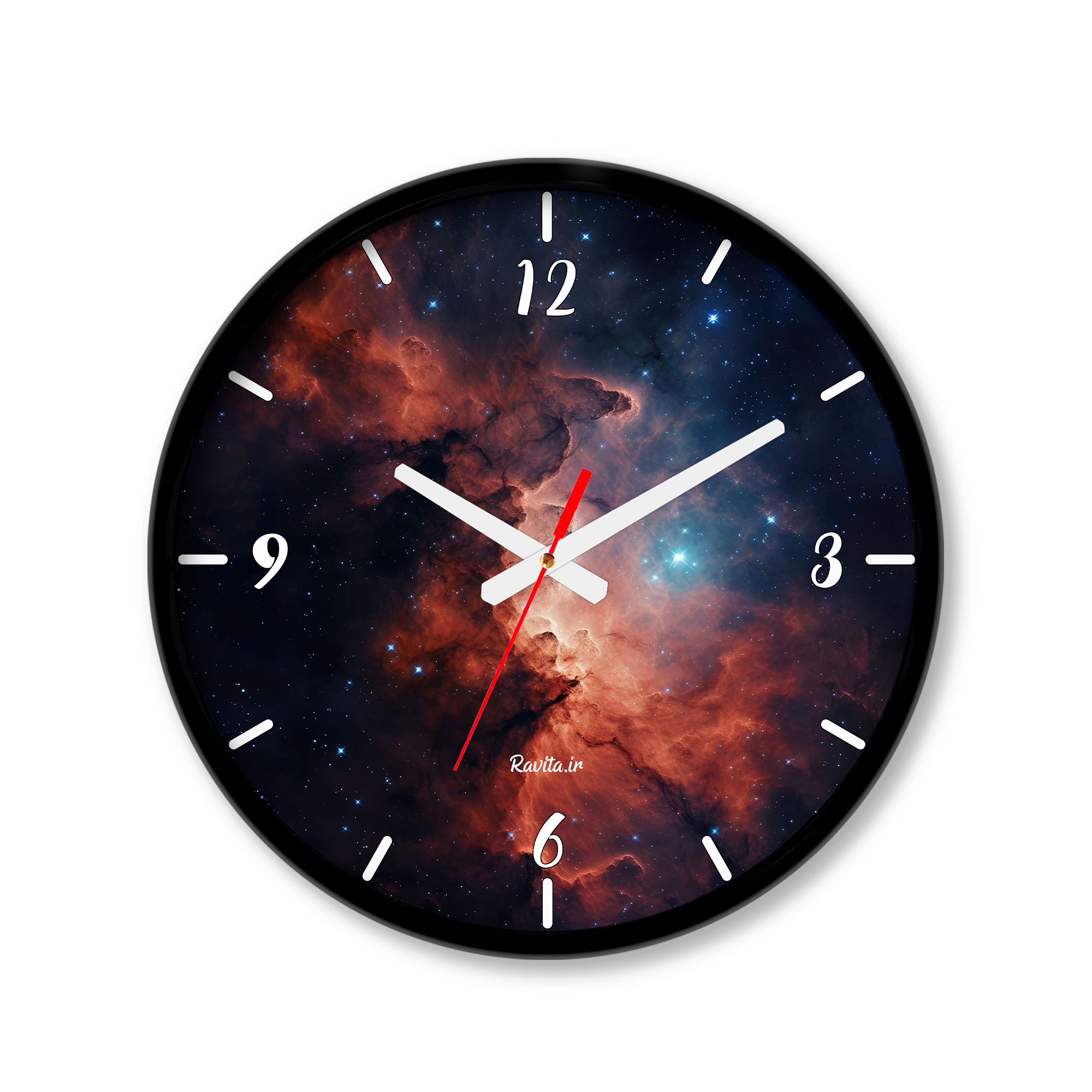 ساعت رومیزی دیواری راویتا طرح کهکشانی - galaxy کد 3761 ساعت رومیزی دیواری راویتا طرح کهکشانی - galaxy کد 3761