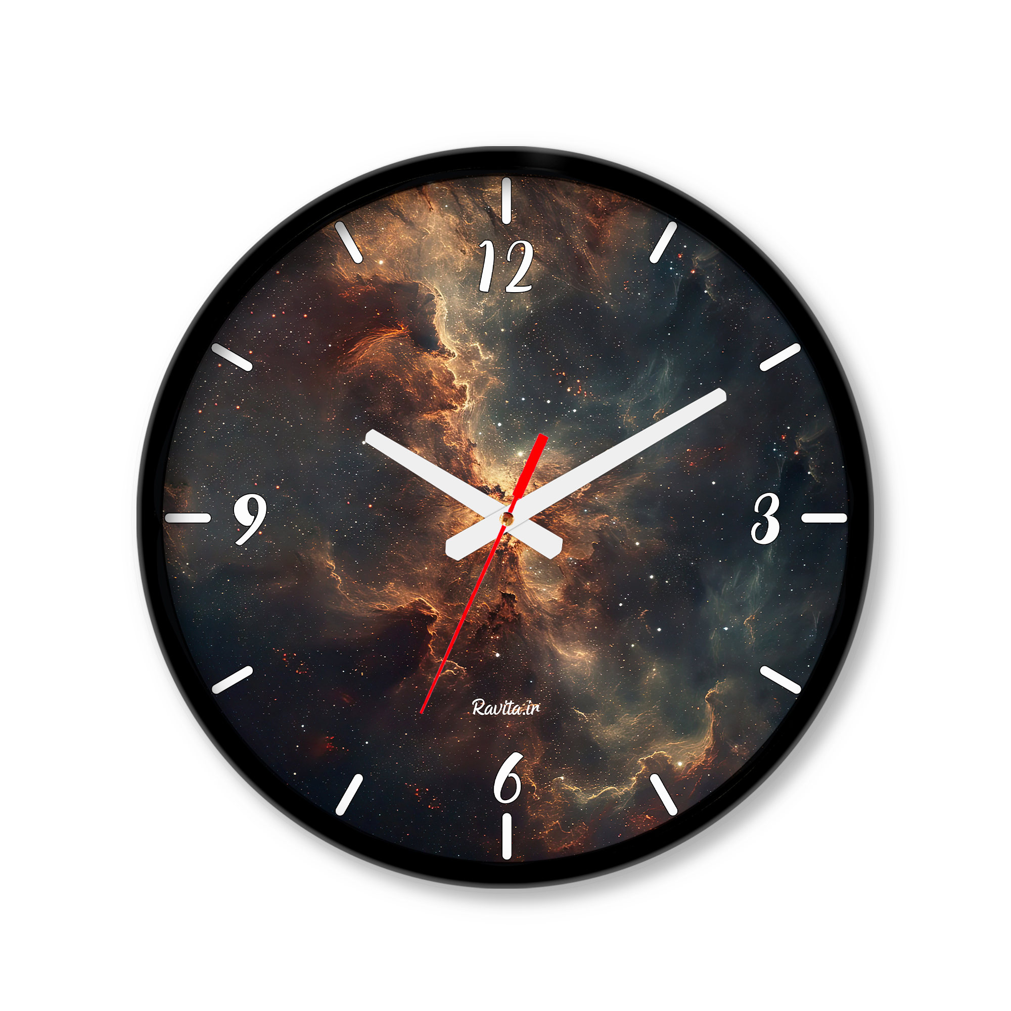ساعت رومیزی دیواری راویتا طرح کهکشانی - galaxy کد 3762 ساعت رومیزی دیواری راویتا طرح کهکشانی - galaxy کد 3762