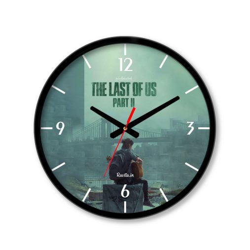 ساعت رومیزی دیواری راویتا طرح آخرین بازمانده - The last of Us کد 3765