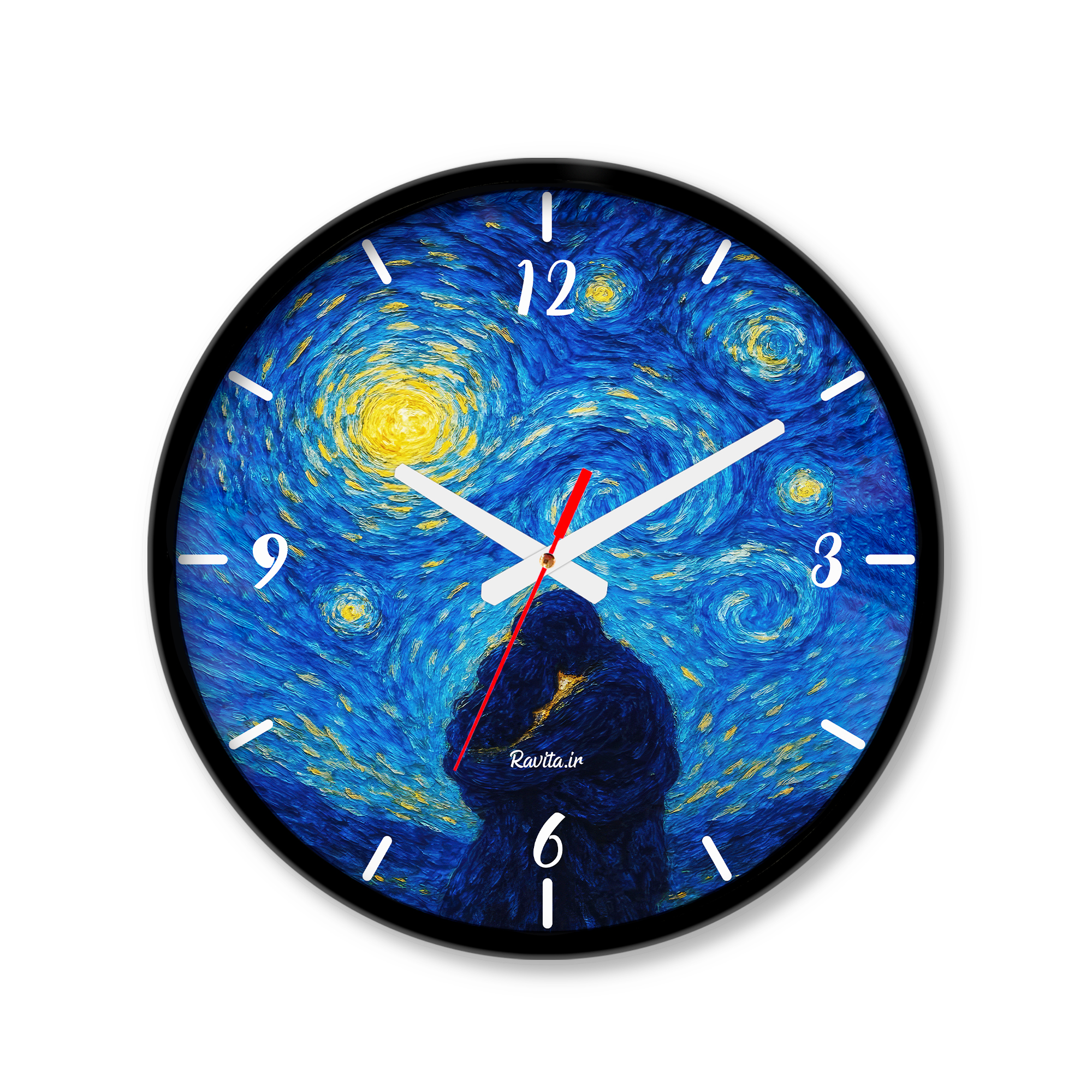 ساعت رومیزی دیواری راویتا طرح عاشقانه ونگوک - Van Gogh Love کد 3814 ساعت رومیزی دیواری راویتا طرح عاشقانه ونگوک - Van Gogh Love کد 3814