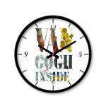 ساعت رومیزی دیواری راویتا طرح نقاشی سبک ون گوک – van gogh کد 3830