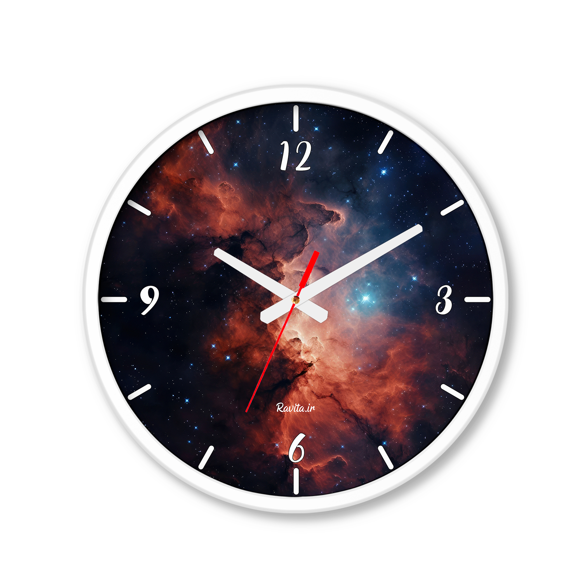 ساعت رومیزی دیواری راویتا طرح کهکشانی - galaxy کد 3761 ساعت رومیزی دیواری راویتا طرح کهکشانی - galaxy کد 3761