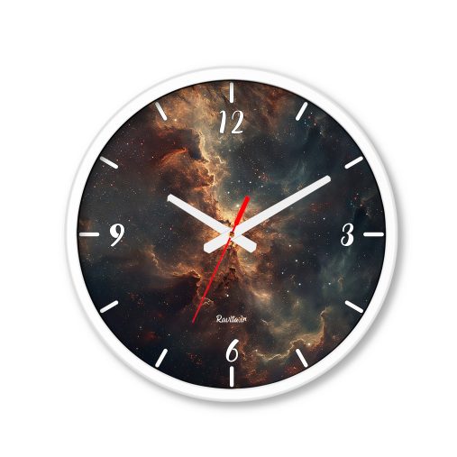 ساعت رومیزی دیواری راویتا طرح کهکشانی - galaxy کد 3762