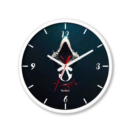 ساعت رومیزی دیواری راویتا طرح اساسینز کرید - Assassin`s Creed کد 3772