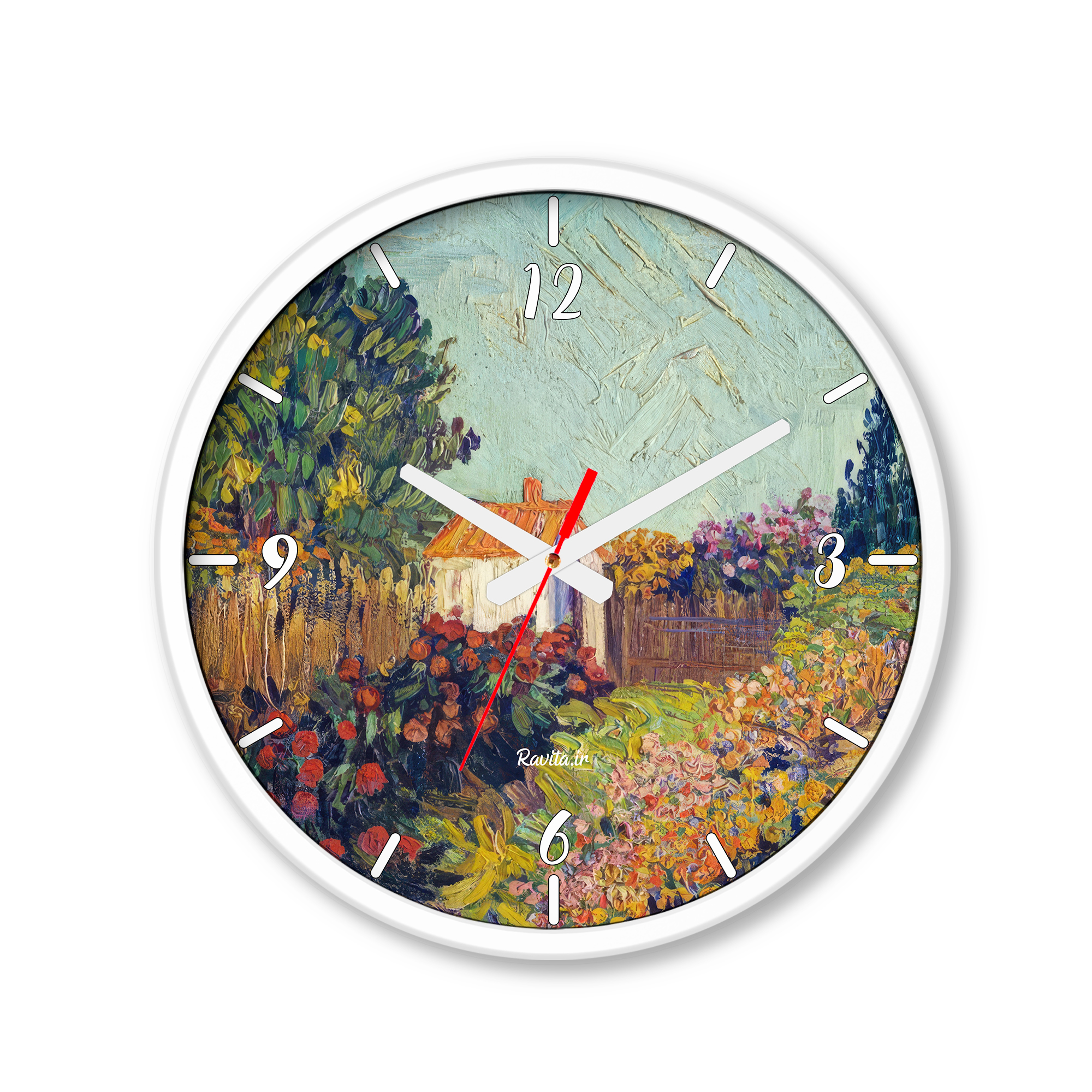 ساعت رومیزی دیواری راویتا طرح نقاشی سبک ون گوک – van gogh کد 3829 ساعت رومیزی دیواری راویتا طرح نقاشی سبک ون گوک – van gogh کد 3829
