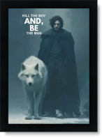 تابلو تکی راویتا طرح بازی تاج و تخت – Game of Thrones کد 3738