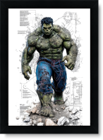 تابلو تکی راویتا طرح مارول – Marvel کد 3755