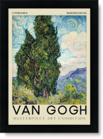 تابلو تکی راویتا طرح نقاشی سبک ون گوک – van gogh کد 3830
