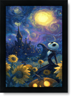 تابلو تکی راویتا طرح نقاشی سبک ون گوک – van gogh کد 3837