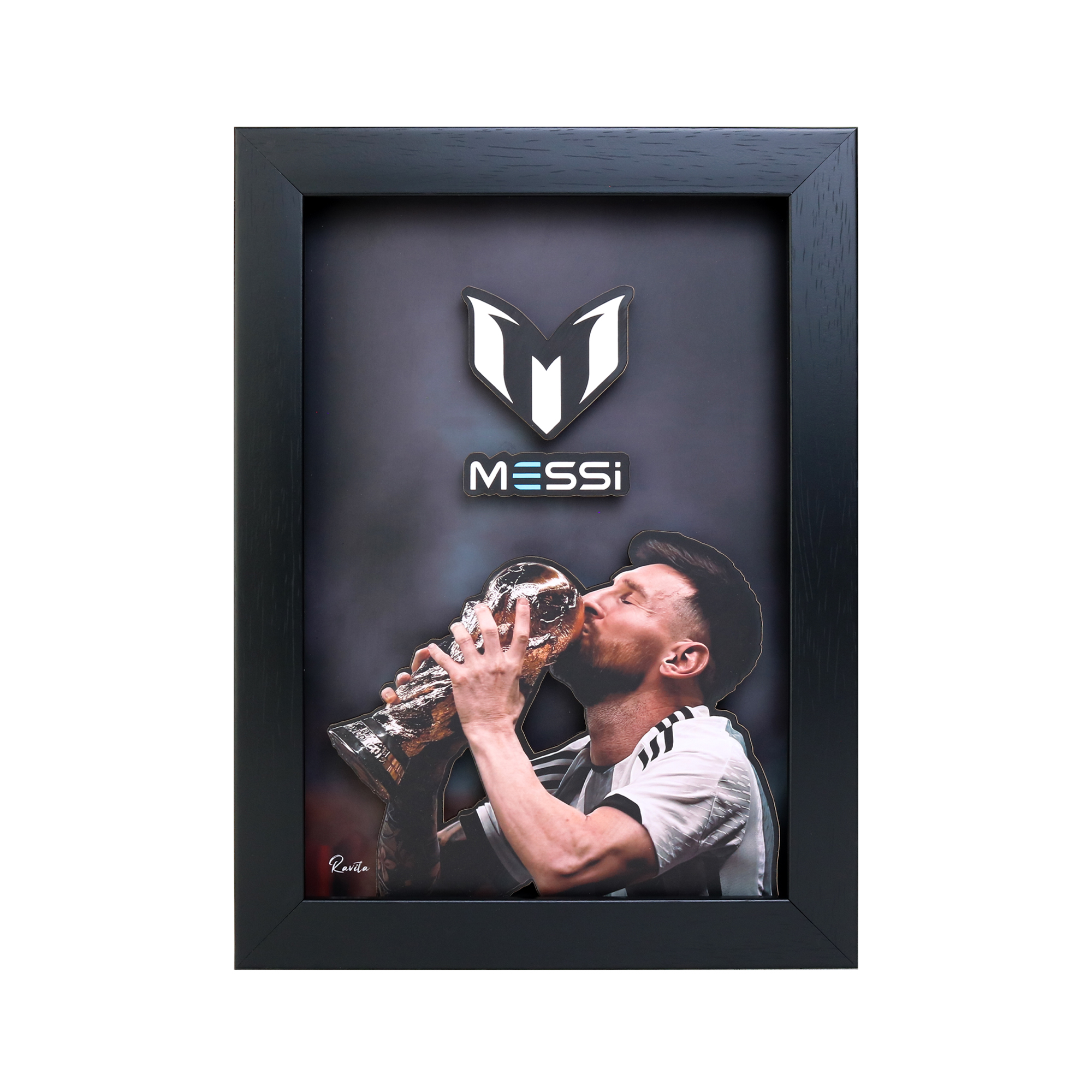 تابلو سه بعدی راویتا طرح طرح مسی – Messi کد 3704 تابلو سه بعدی راویتا طرح طرح مسی – Messi کد 3704