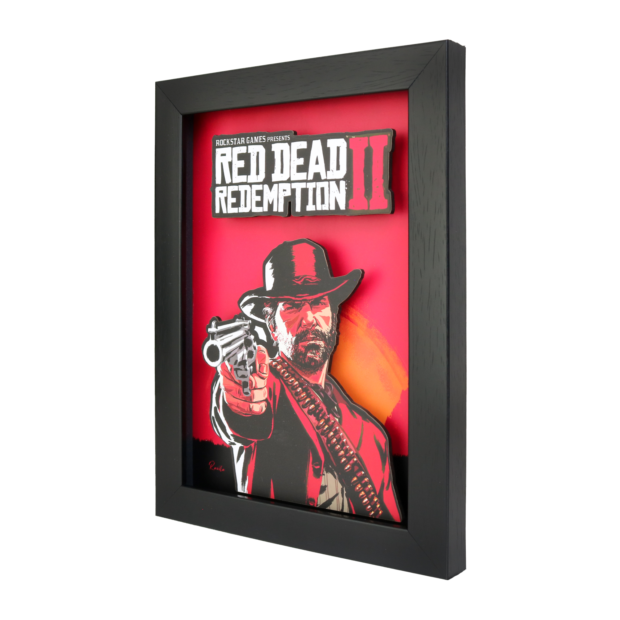 تابلو سه بعدی راویتا طرح رد دد 2 – Red Dead Redemption 2 کد 3669 تابلو سه بعدی راویتا طرح رد دد 2 – Red Dead Redemption 2 کد 3669