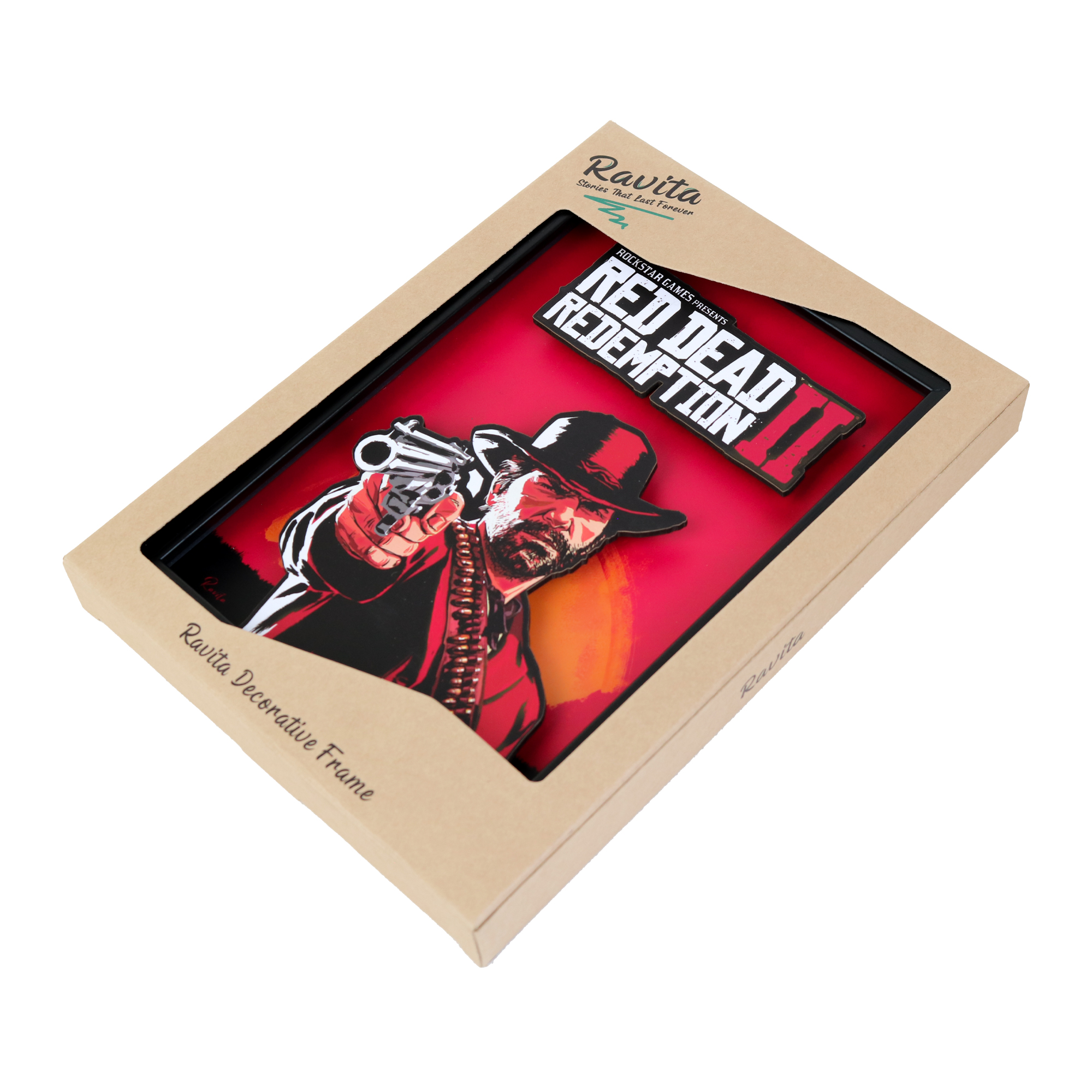 تابلو سه بعدی راویتا طرح رد دد 2 – Red Dead Redemption 2 کد 3669 تابلو سه بعدی راویتا طرح رد دد 2 – Red Dead Redemption 2 کد 3669