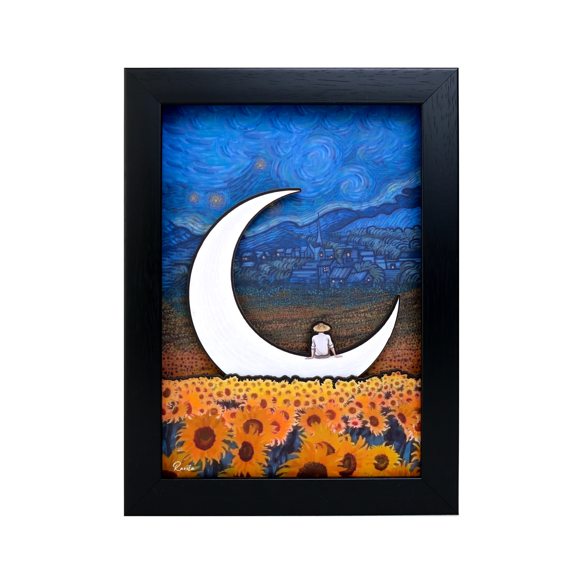 تابلو سه بعدی راویتا طرح سبک ونگوک کد 3627 تابلو سه بعدی راویتا طرح سبک ونگوک کد 3627