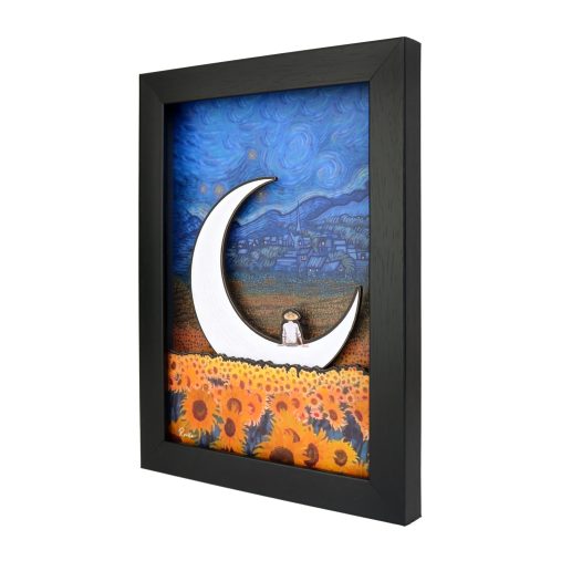 تابلو سه بعدی راویتا طرح سبک ونگوک کد 3627