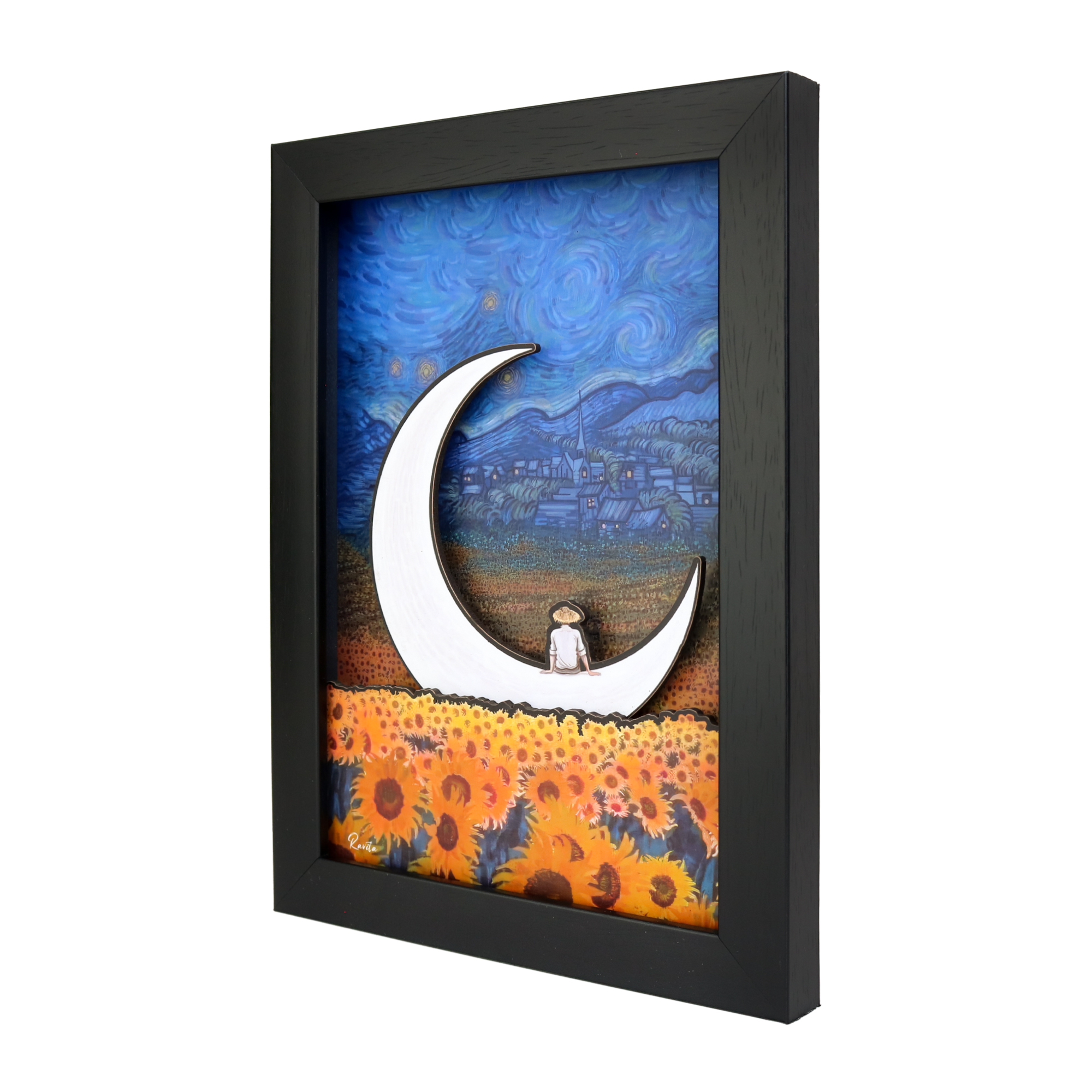 تابلو سه بعدی راویتا طرح سبک ونگوک کد 3627 تابلو سه بعدی راویتا طرح سبک ونگوک کد 3627