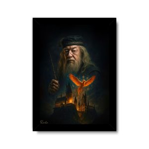 ساعت دیواری بزرگ راویتا طرح آلبوس دامبلدور و ققنوس - Dumbledore and the Phoenix کد 3861 ساعت دیواری بزرگ راویتا طرح آلبوس دامبلدور و ققنوس - Dumbledore and the Phoenix کد 3861