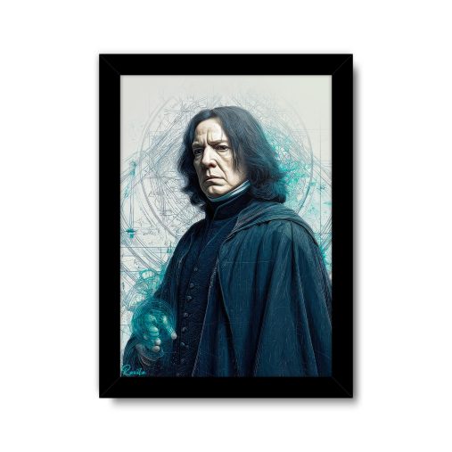 تابلو تکی راویتا طرح پروفسور سوروس اسنیپ - Professor Severus Snape کد 3864